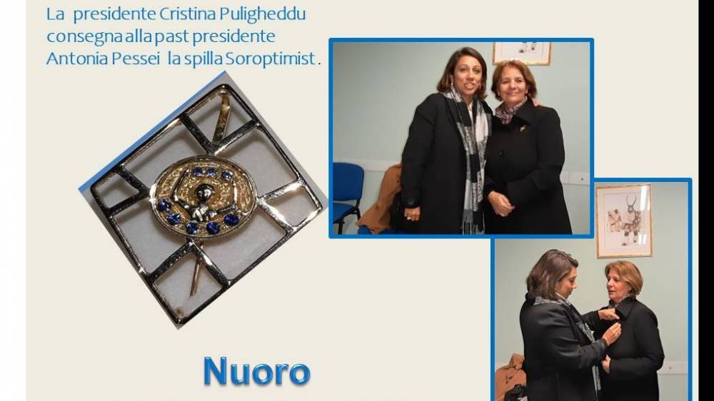 Passaggio di consegne tra Antonia Pessei e Cristina Puligheddu