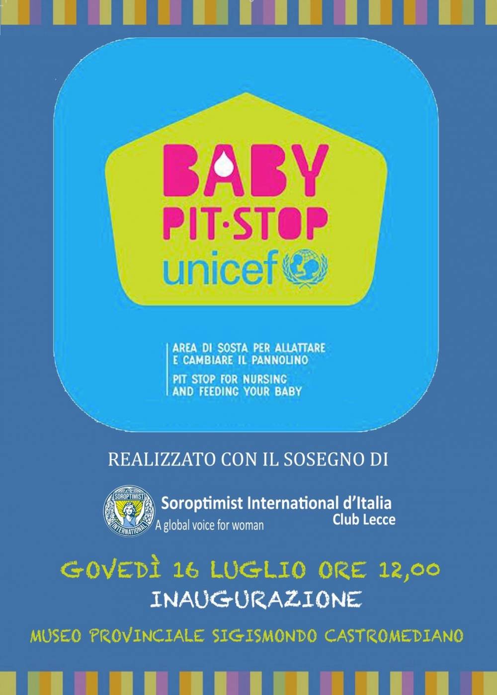 Inaugurazione Baby Pit-Stop