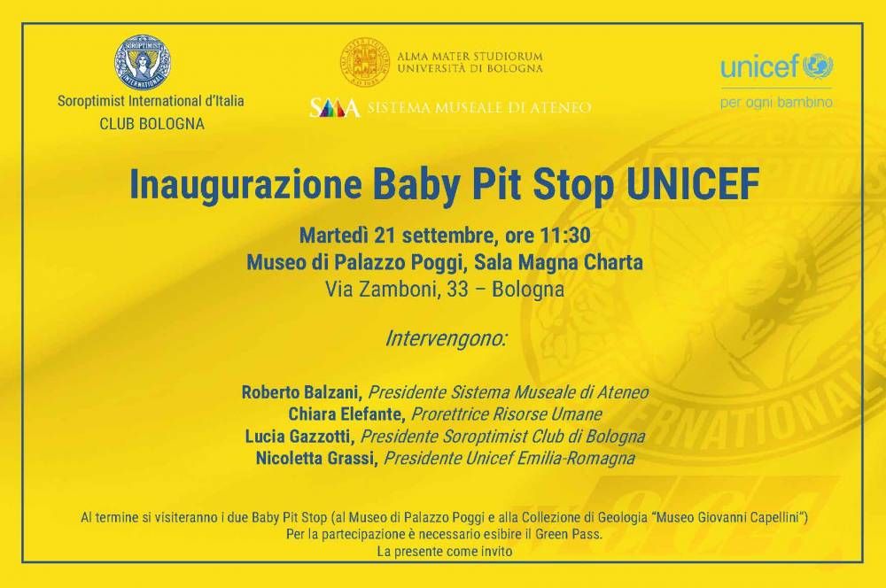 Quattro Baby Pit Stop allo SMA di Bologna.