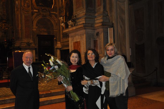 22 marzo 2014 Concerto di Primavera offerto dal maestro Dante Mazzola e dalla soprano Kajoko Tada a favore dei Service del Club.