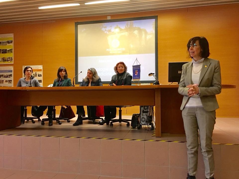 Da sinistra: Ambra Ferrarotti, Laura Coppo, Manuela Teresa Raimondi, Wally Favre, Cristina Debernardi, referente progetto