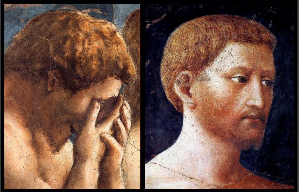 Raffronto tra Adamo di Masaccio e di Masolino