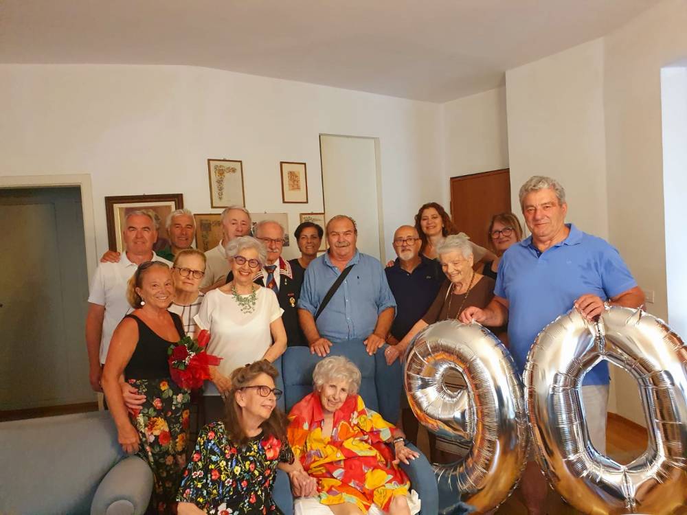 90 anni della nostra decana Santorsola