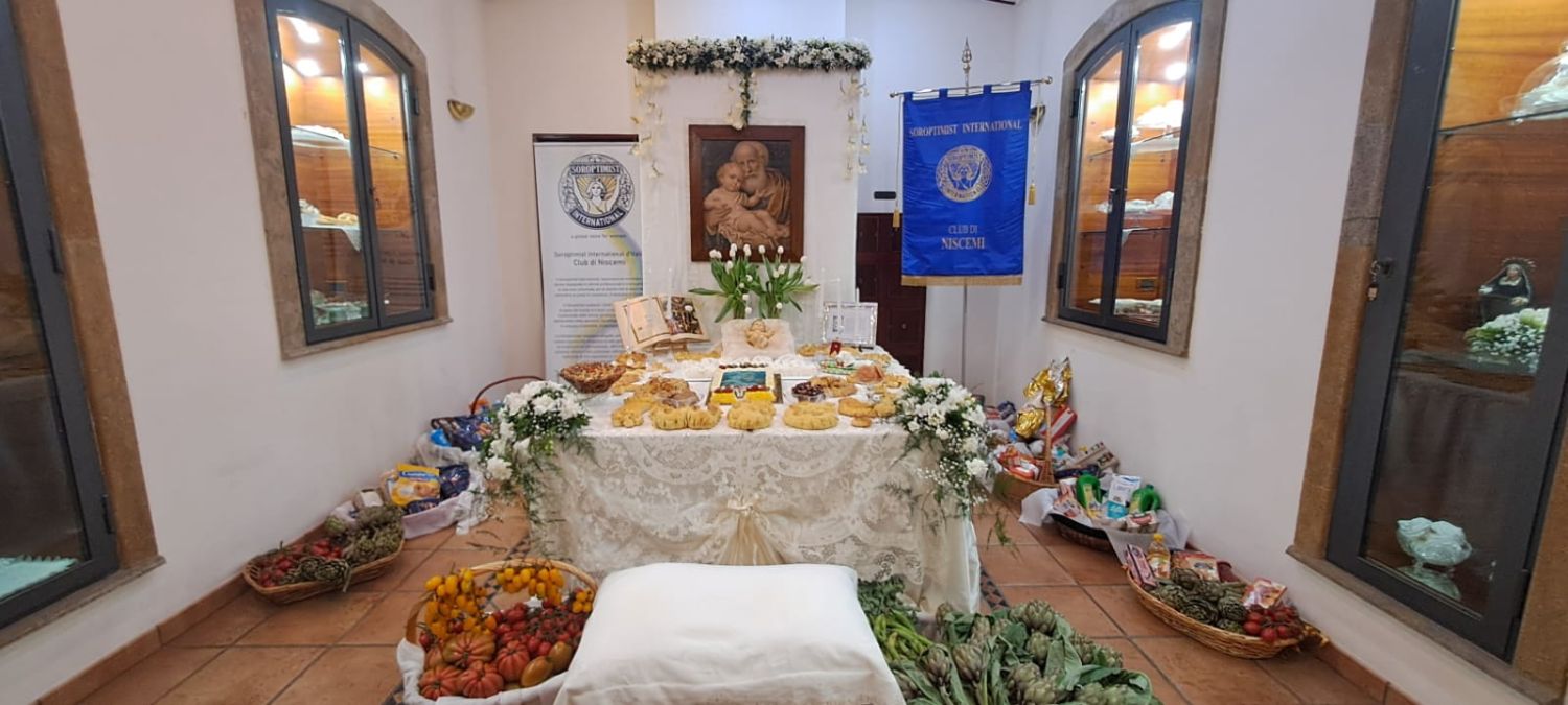 Un altare per San Giuseppe