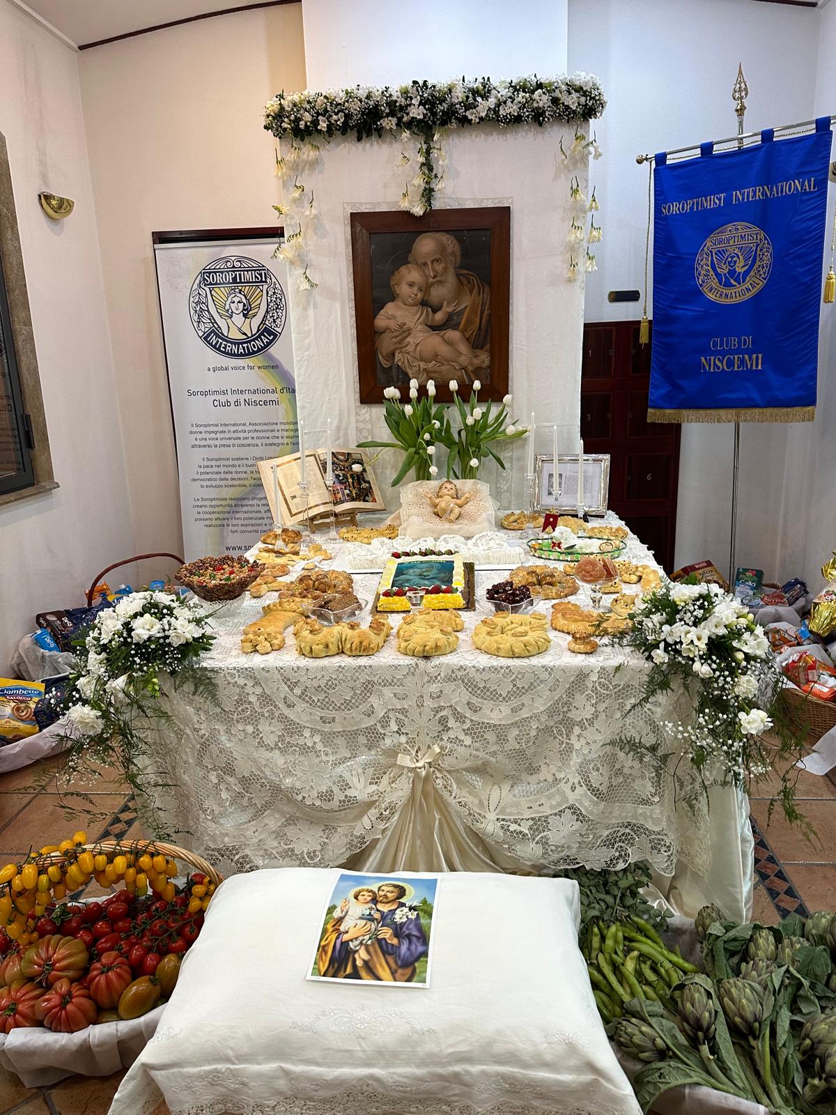 Un altare per San Giuseppe