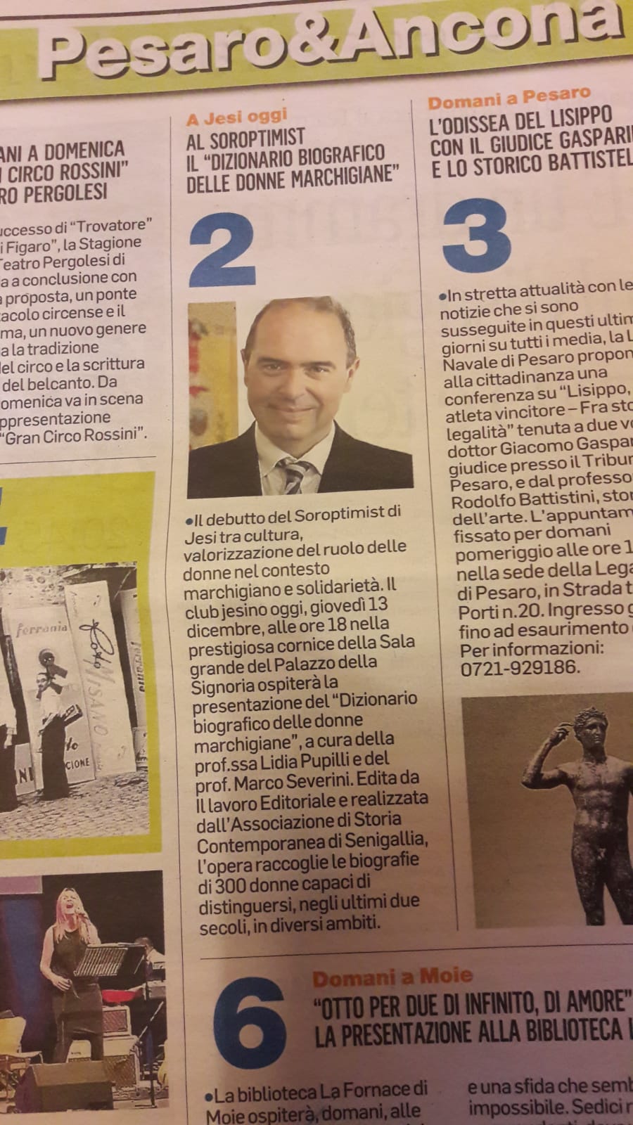 Articolo su Corriere Adriatico