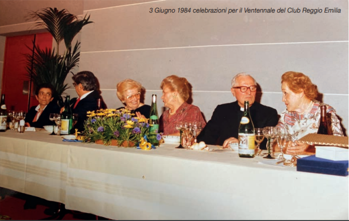 3 Giugno 1984 celebrazioni per il Ventennale del Club Reggio Emilia